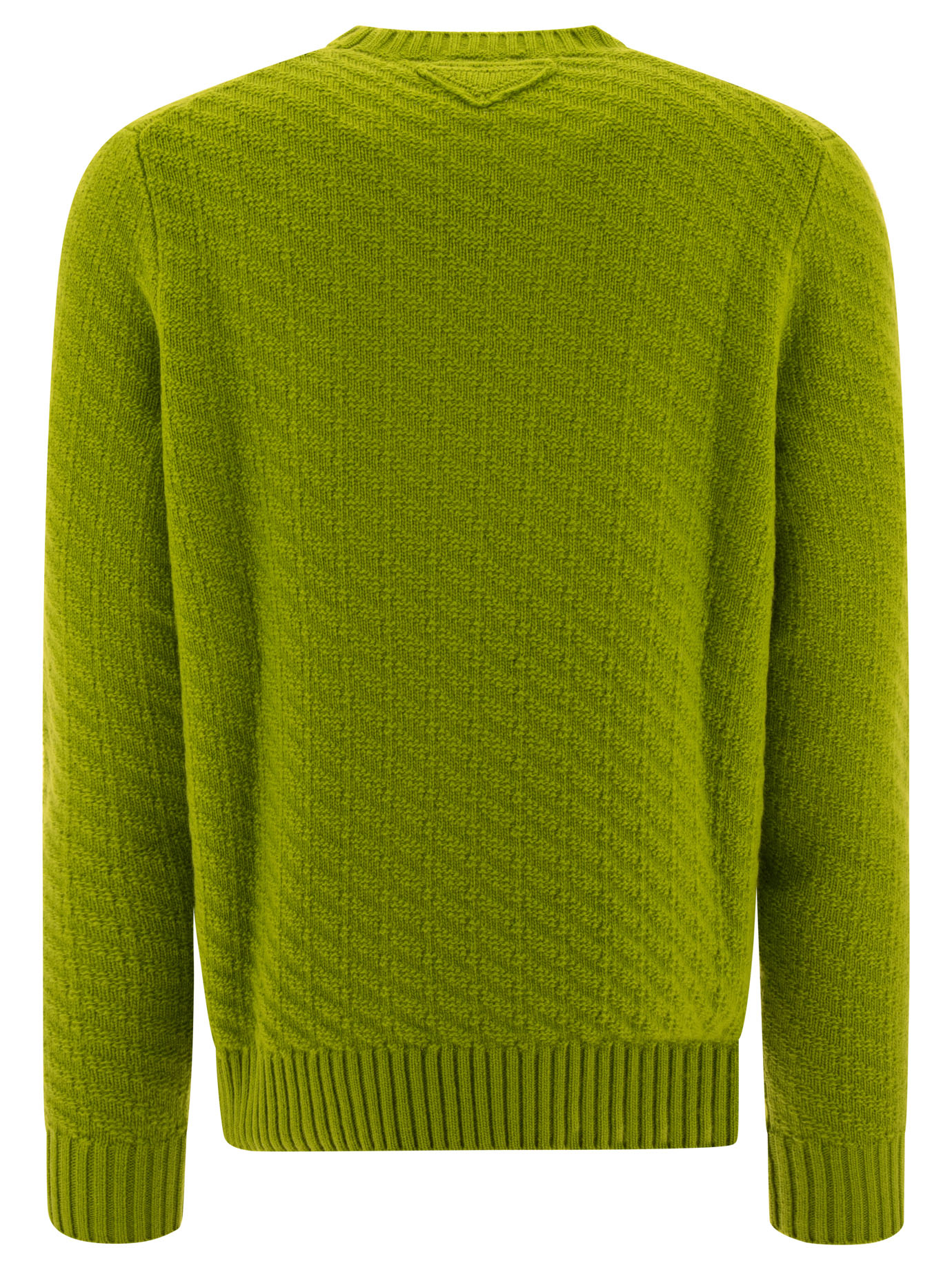 PRADA Green Wool and cashmere blend sweater